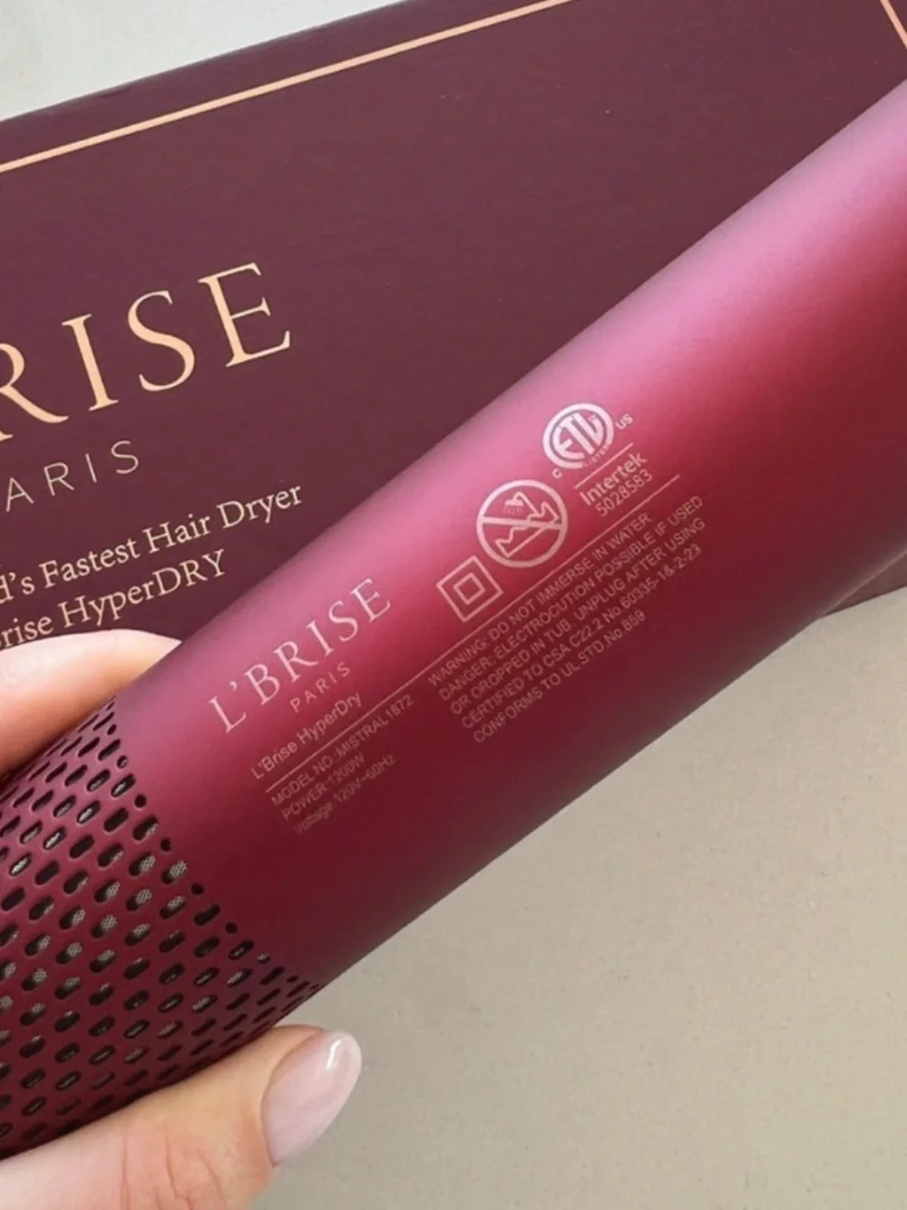 L’brise Paris french luxury